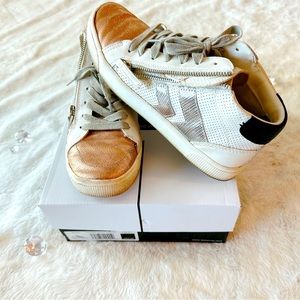 DOLCE VITA - Rose/White/Black/Silver Multi Stella sneaker - Size 8.5